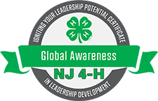 Ignighting Your Leadership Potential Certificate in Leadership Development - Global Awareness - NJ 4-H.