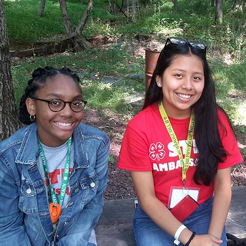 Two STEM Ambassadors.