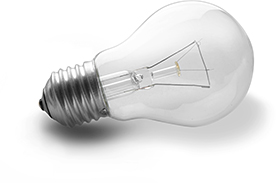 Photo: Lightbulb.
