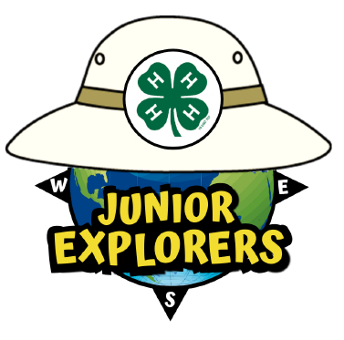 4-H Junior Explorers logo.